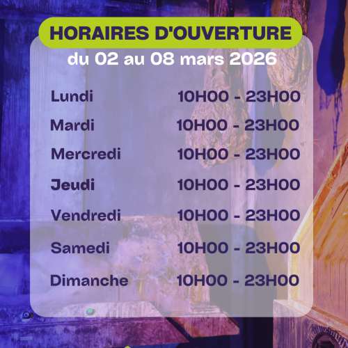 Horaires d'ouverture (1)