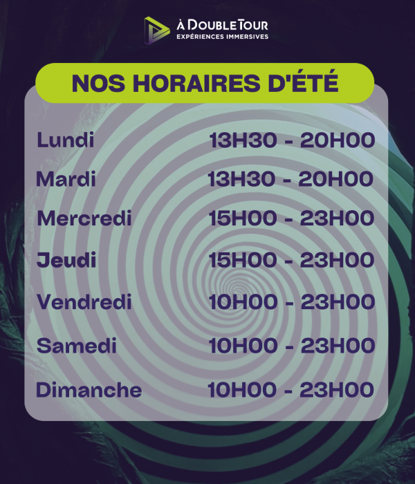Horaires d'ouverture (1)